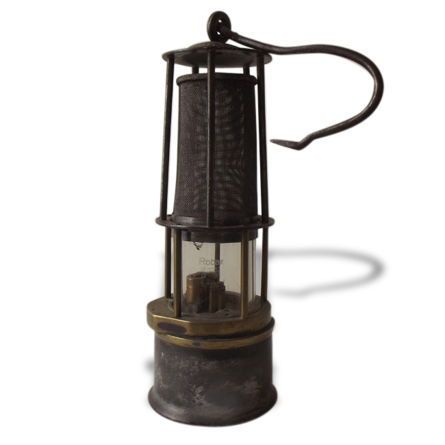 Lampe de mineur à la benzine Selency