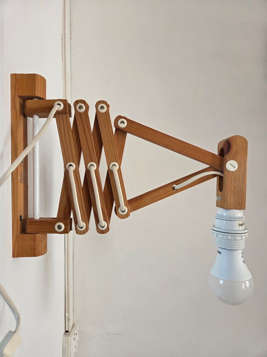 SAX / SONOR vintage scissors lamp IKEA