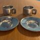 STO Italy coffee cup and saucer duo