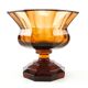 Goblet, Art Deco, crystal, Moser, Czechoslovakia, 1930s