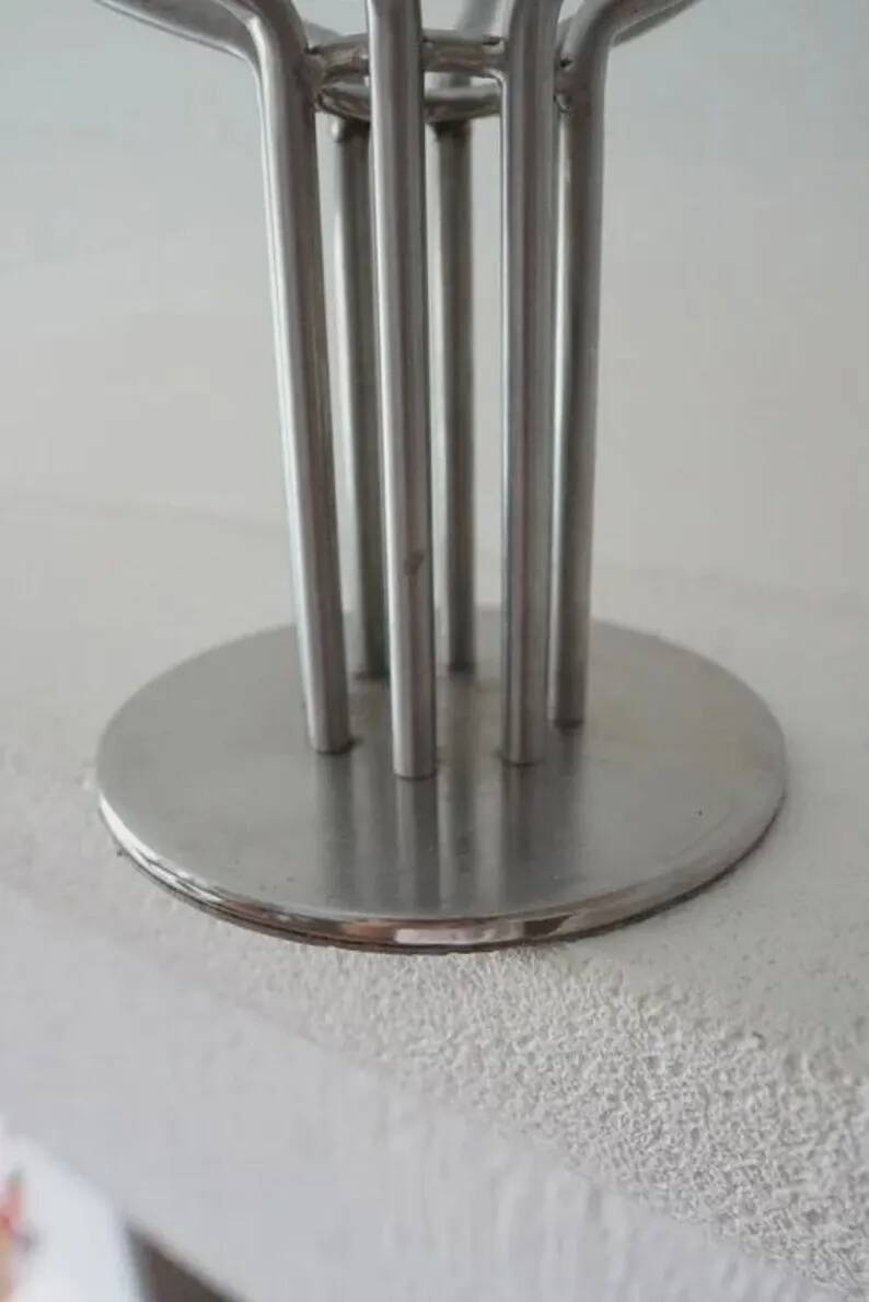 Chandelier / 8-arm candlesticks by K&M Hagberg - IKEA vintage 1990