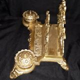 Bronze ink letter holder, early 20th century