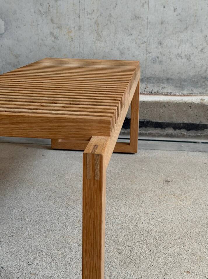 Cutter bench by Niels Hvass for Trip trap Denmark