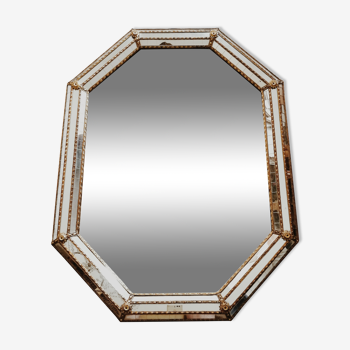 Old mirror with parecloses