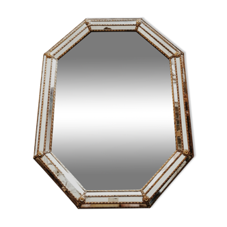 Old mirror with parecloses