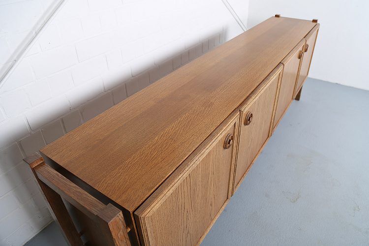 Vintage 60's German oak sideboard