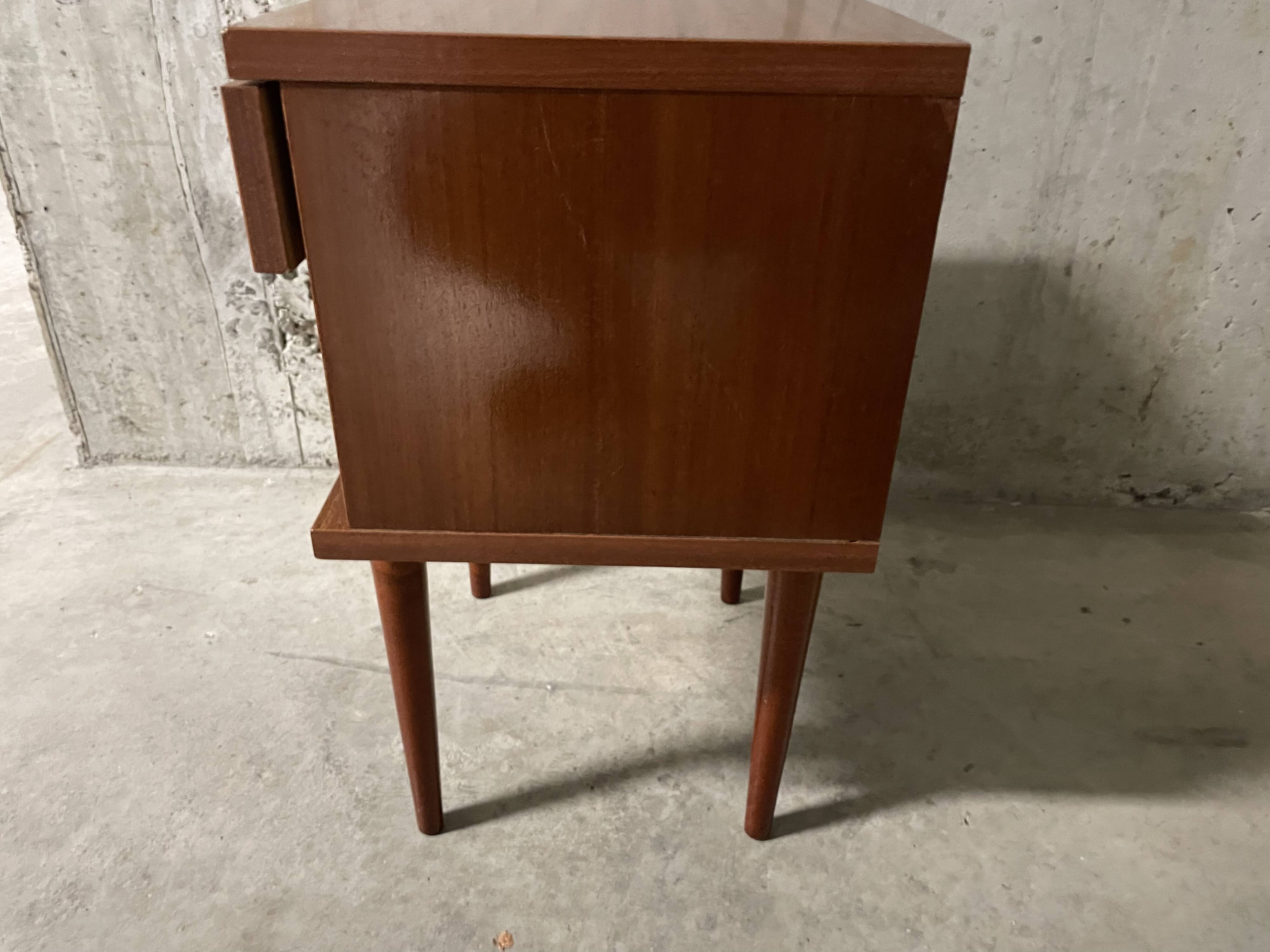 60s bedside table