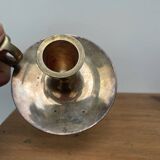 Brass cellar rat candle holder