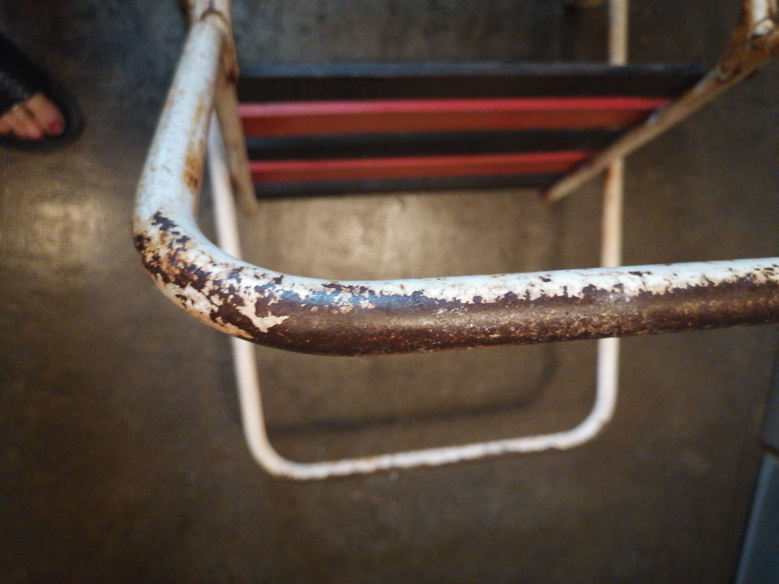 Garden folding armchair 1950 60