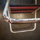 Garden folding armchair 1950 60