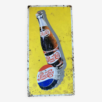 Ancienne tôle Pepsi Cola