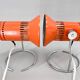 Set of Two Vintage Table Lamps from Chirana, 1970's