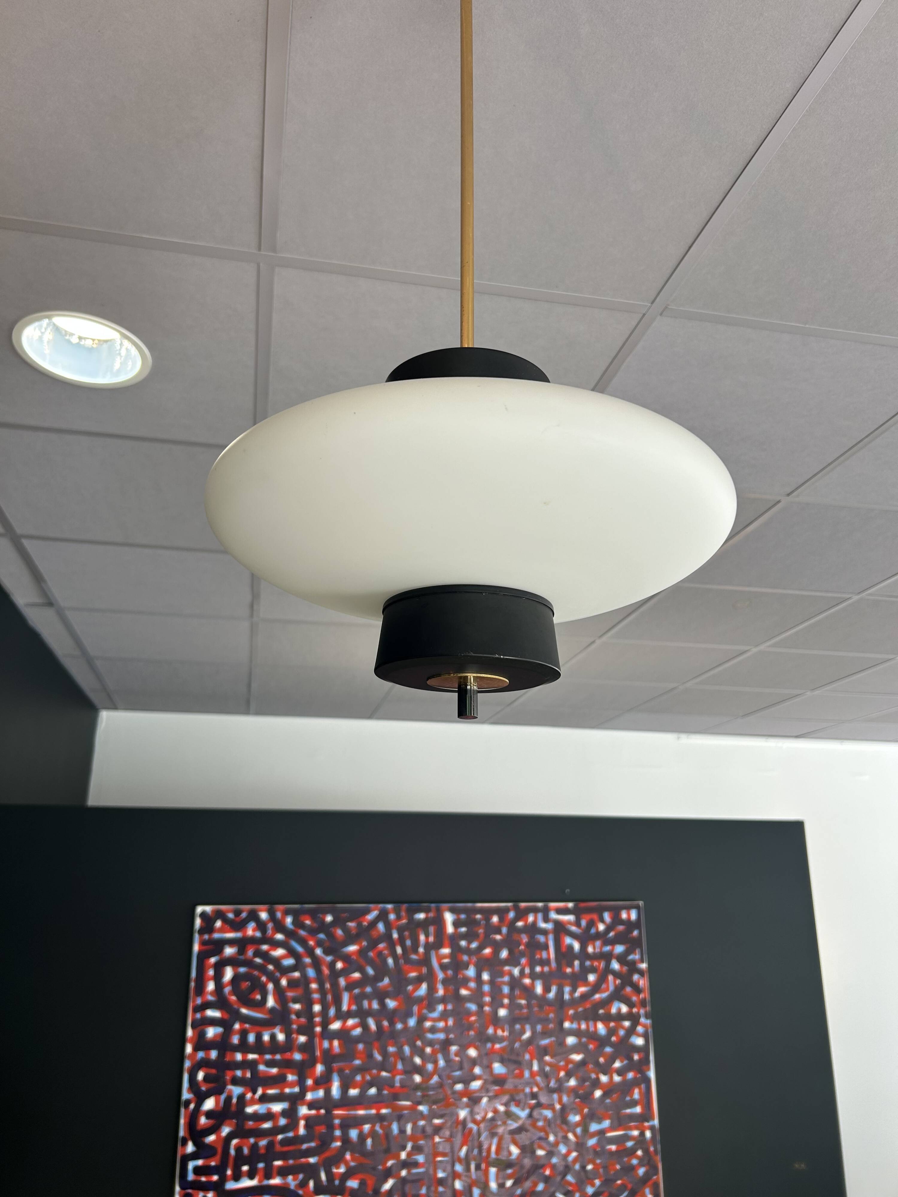 Italian Suspension 1960s, Murano glass