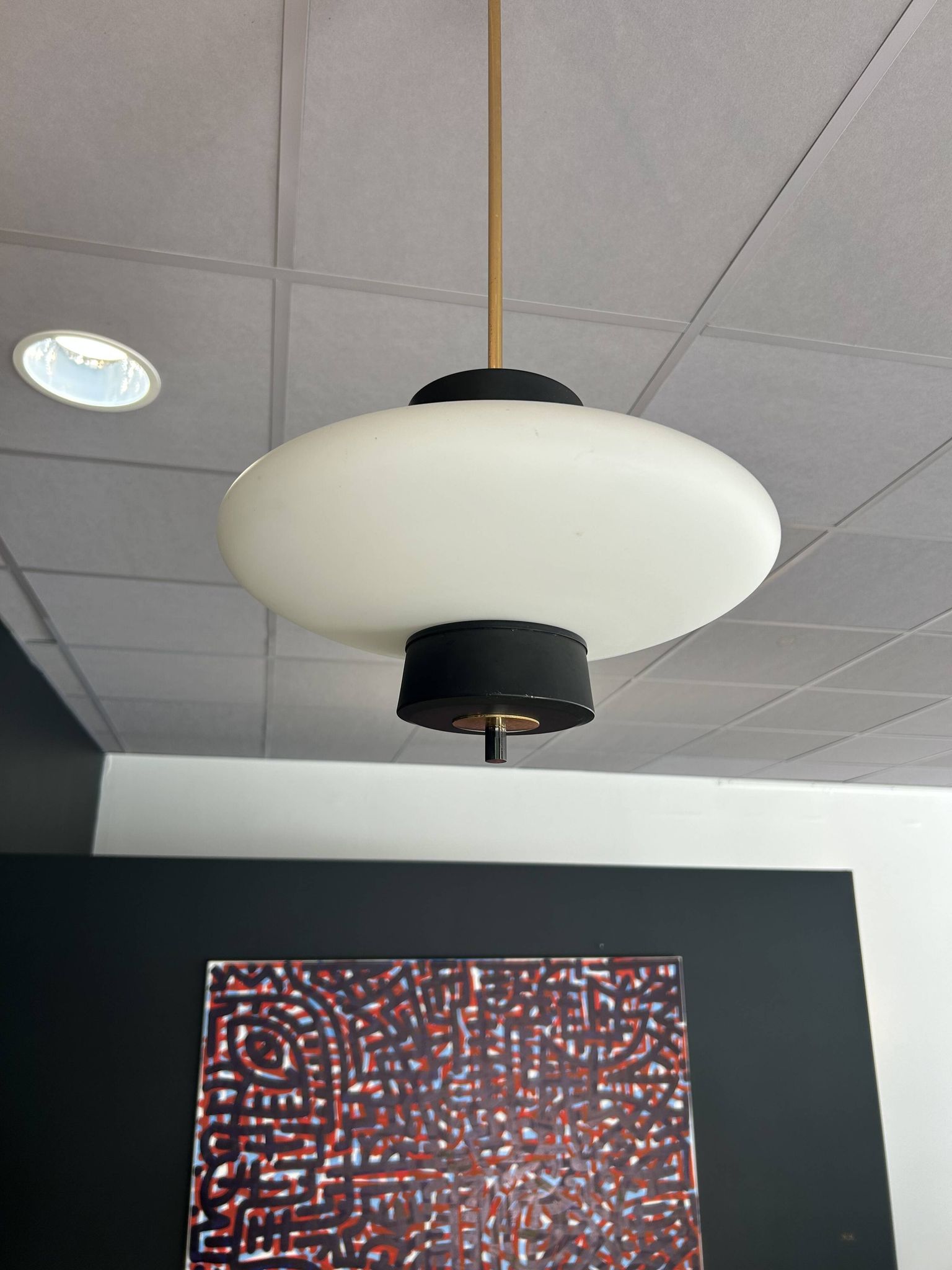 Italian Suspension 1960s, Murano glass