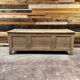 Antique chest made with several solid woods - 19th century