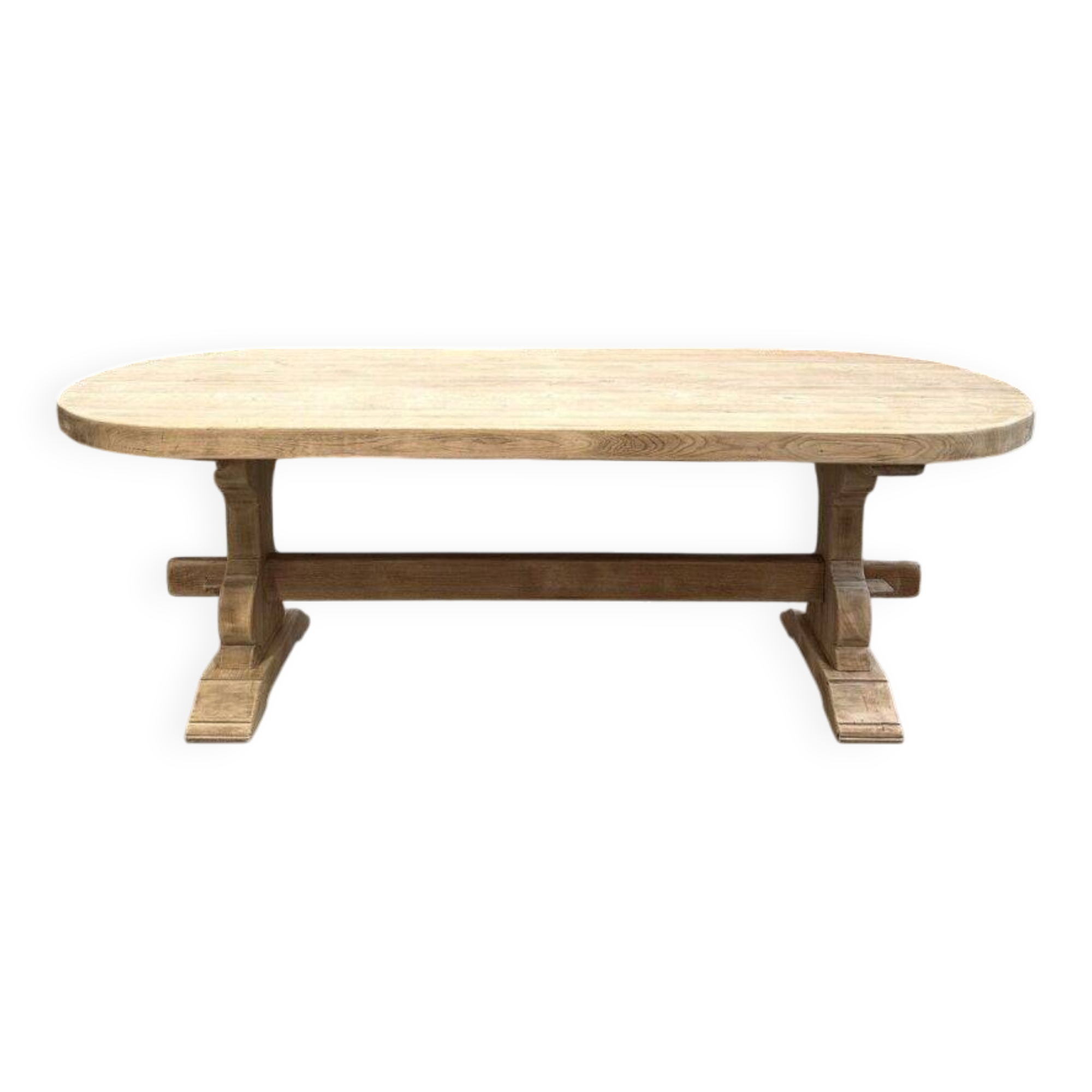 Monastery-style table in solid oak.