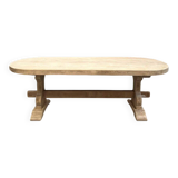 Monastery-style table in solid oak.