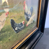 Antique oil painting, 1900