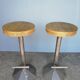 2 bar stools bistrot 1960