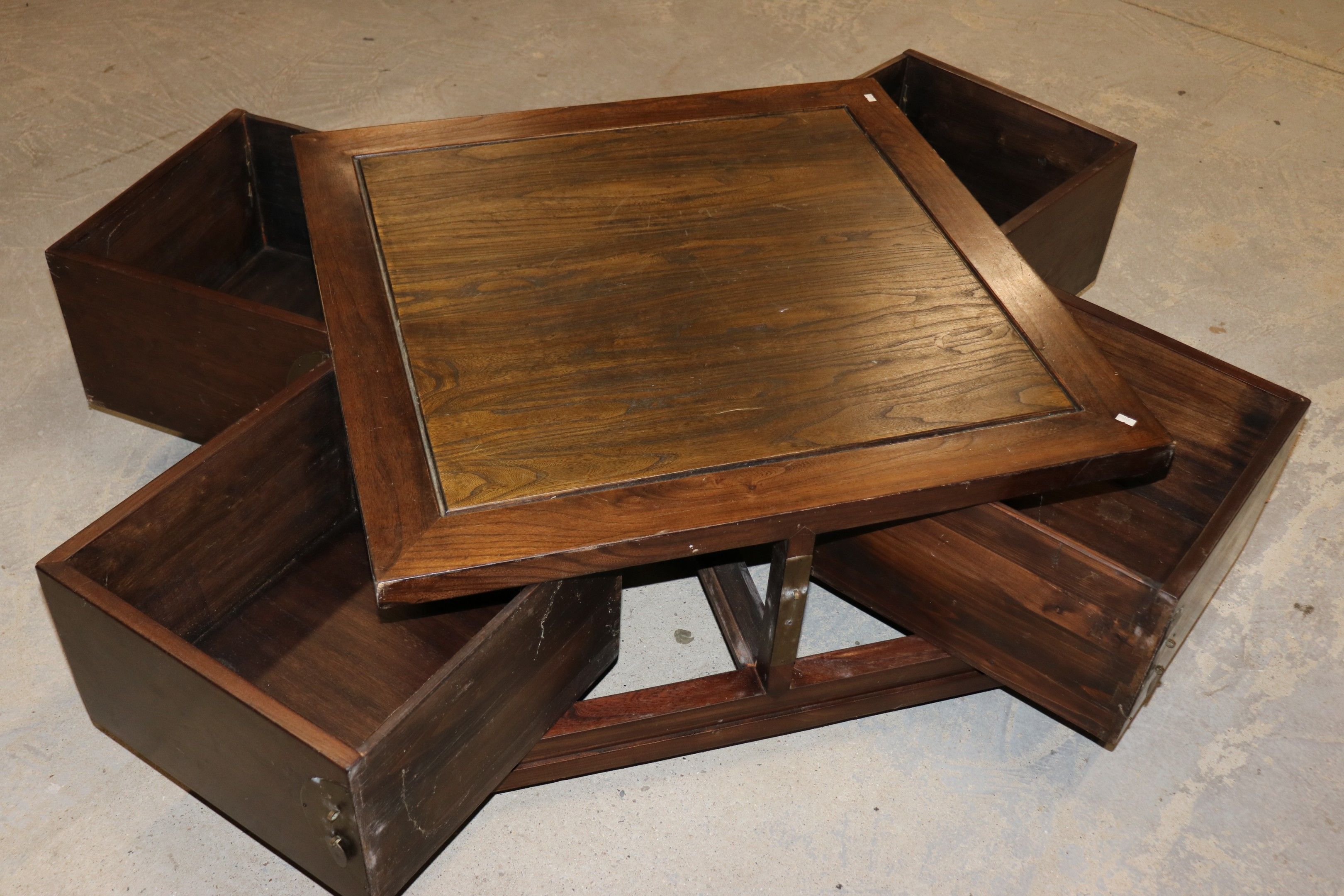 Square coffee table