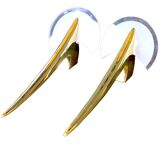 Metalarte - TallerUno by Joan Auger, Large pair of metal and glass wall lights Spain