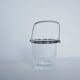 Vintage glass ice bucket