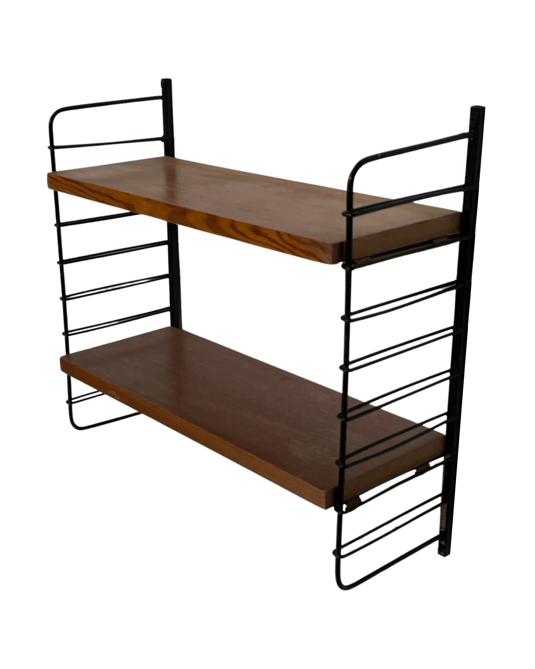 Vintage wood wall shelf wall rack