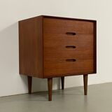 Small Teak Beside Commode by Renz