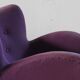 Vintage Danish 1930s club lounge chair, style of Fritz Hansen & Flemming Lassen
