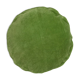 Coussin rond en velours diamètre 45 cm couleur vert