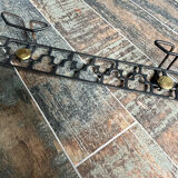 Vintage metal coat rack