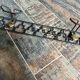 Vintage metal coat rack
