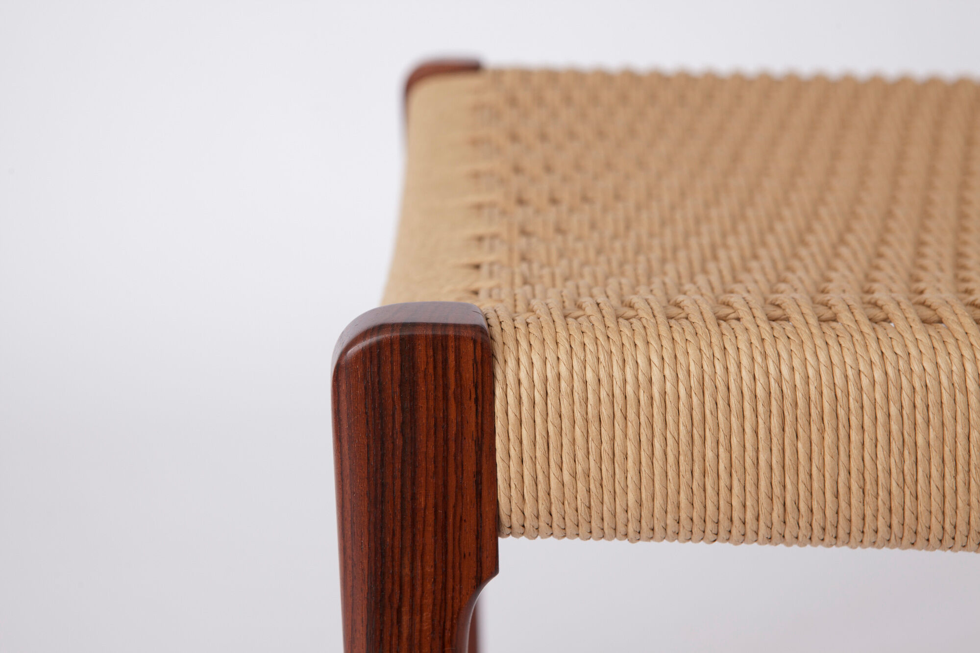 Niels Møller Armchair #55 Rosewood 1950s Danish Vintage