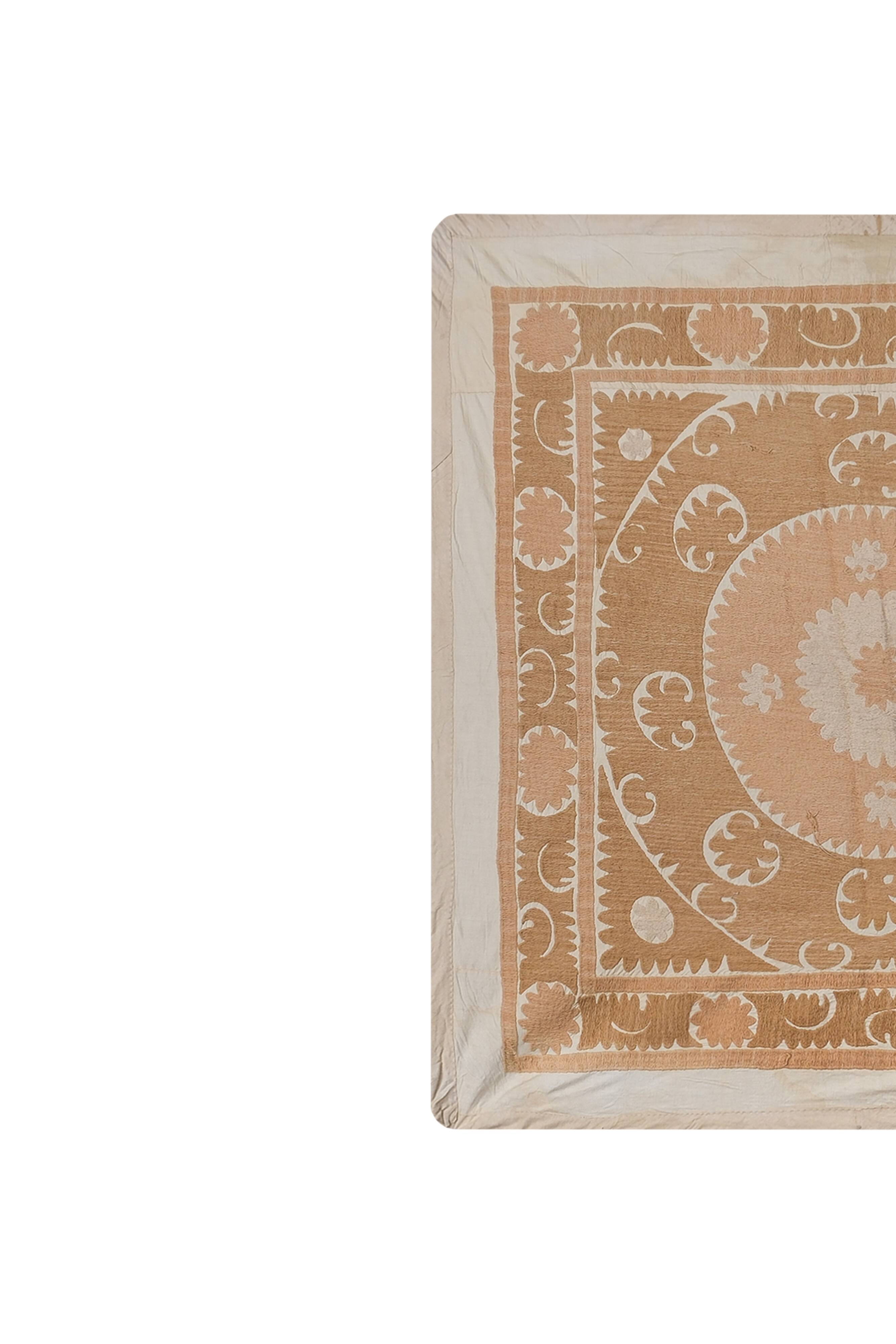 Tapis noué à la main, tapis turc vintage 136x141 cm