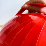Picnic ball 70's red