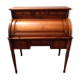 Bureau à cylindre cuir vert