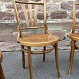 4 vintage bistro chairs