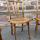 4 chaises bistrot vintage