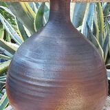 Signed 70s sandstone lamp