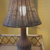 Lampe rotin