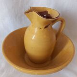 Ensemble Terre cuite vernissée jaune