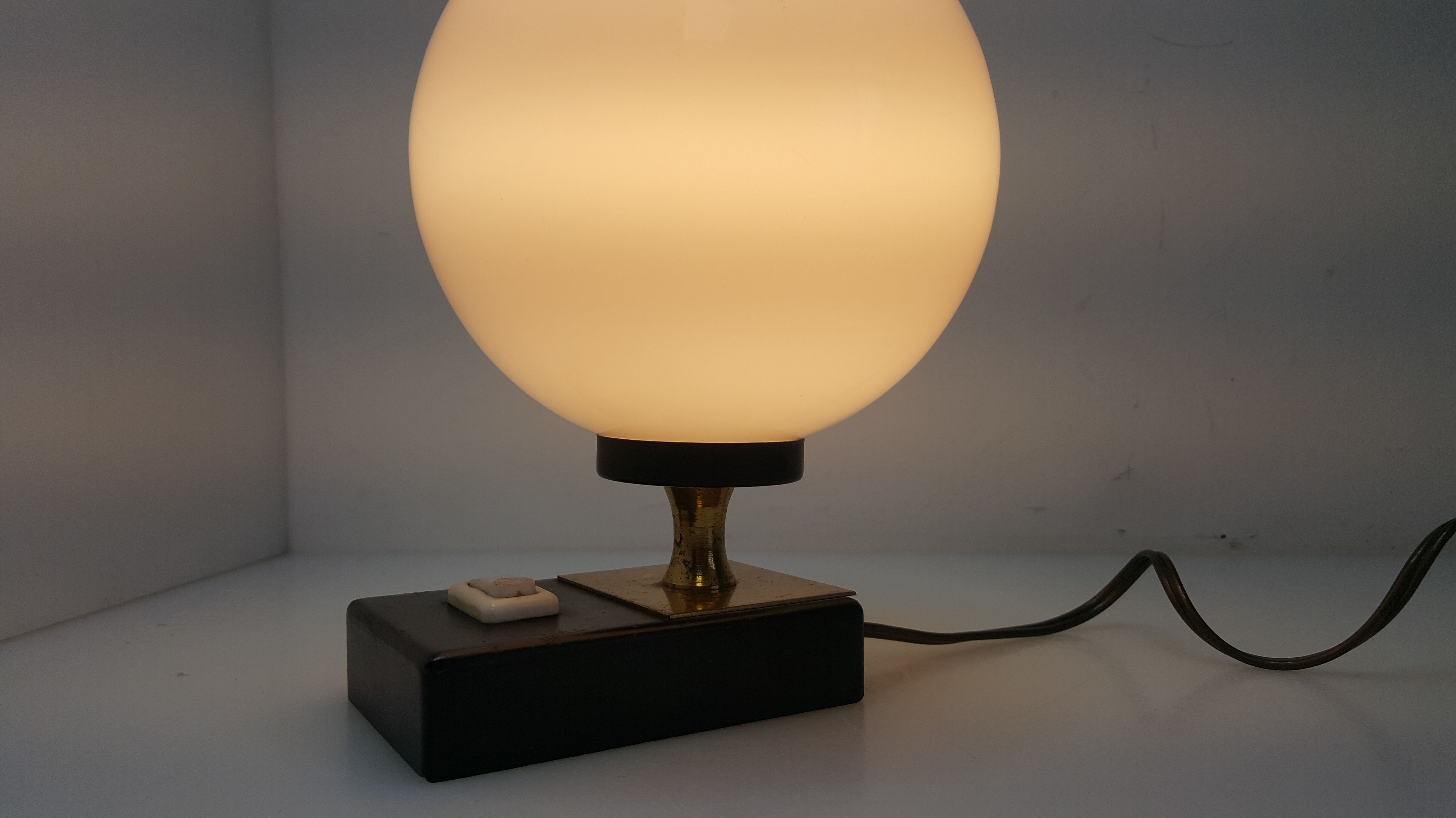 Vintage ball lamp 1960