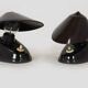 Lampes de table Bauhaus en bakélite d'Esc, années 1940, ensemble de 2