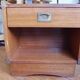 Vintage boat marine bedside table 70's