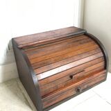 Vintage wooden curtain box