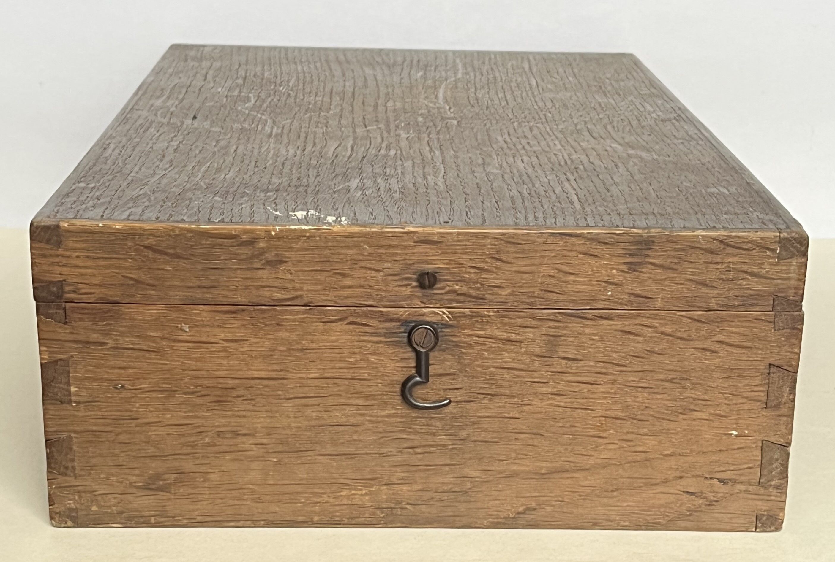 Old wooden box