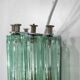 Murano glass wall light, Italy, 1960s.
