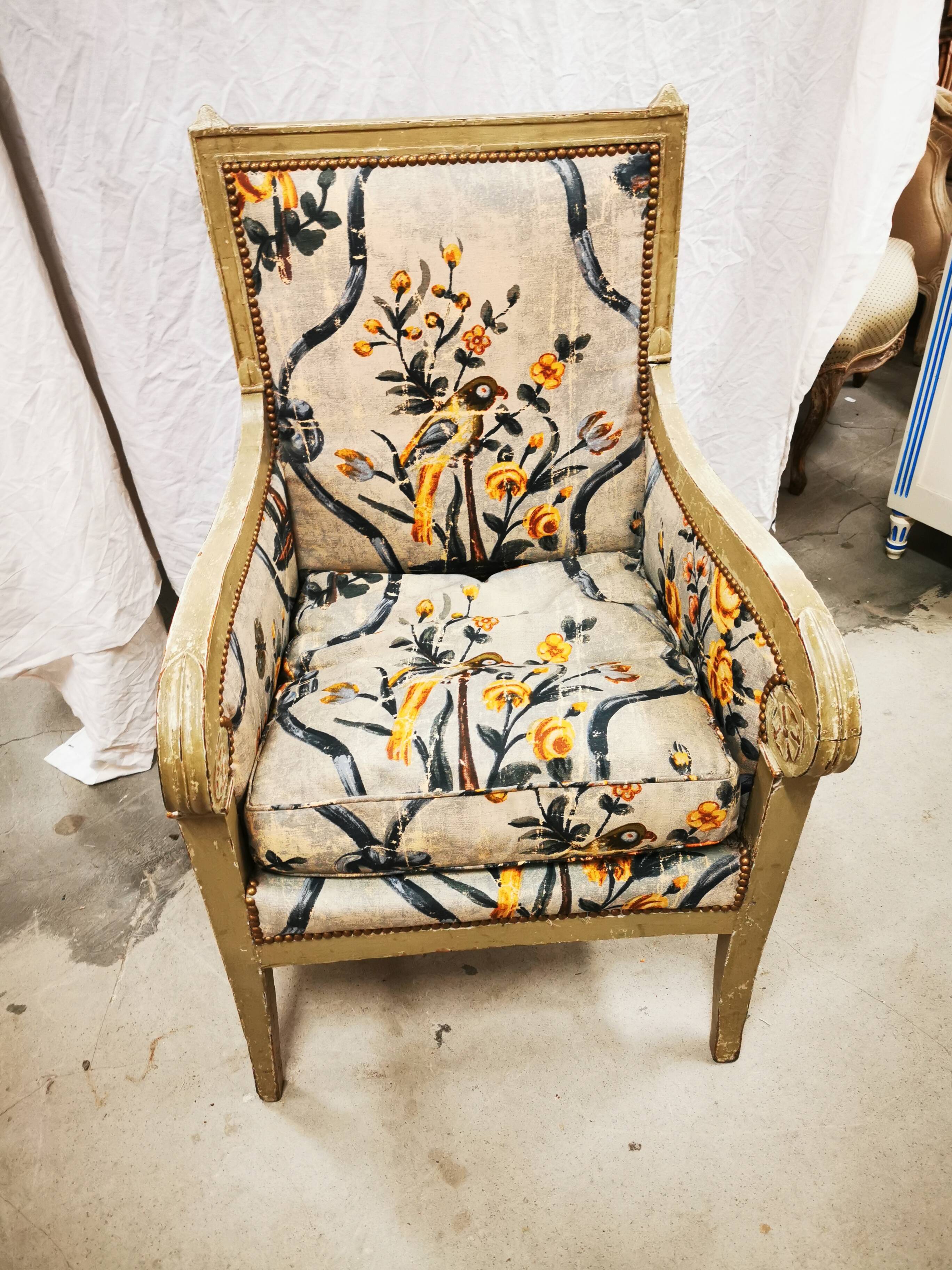 Empire armchair