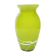 1970s modern glass vase, Farbglashutte Lauscha Thüringen, Germany