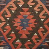 Blue & Brown Vintage Kilim Rug 158x275Cm SK 35367